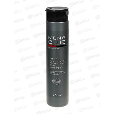MENS CLUB Шампунь Свежесть и укрепление 300мл *12 MENS CLUB Шампунь Свежесть и укрепление 300мл *12