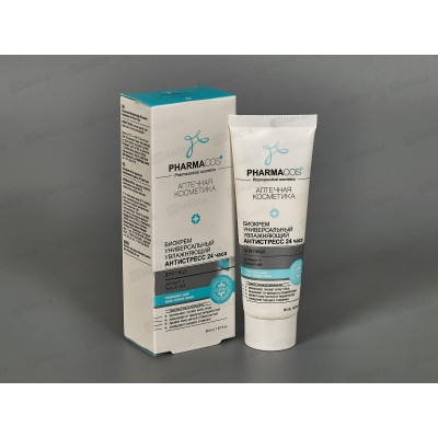 PHARMACOS Биокрем для лица универсальный Антистресс 24 часа, 50мл*14 PHARMACOS Биокрем для лица универсальный Антистресс 24 часа, 50мл*14