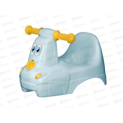 Горшок детский &quotLapsi&quot Машина 420х285х265мм (св-голубой) 221501814/02