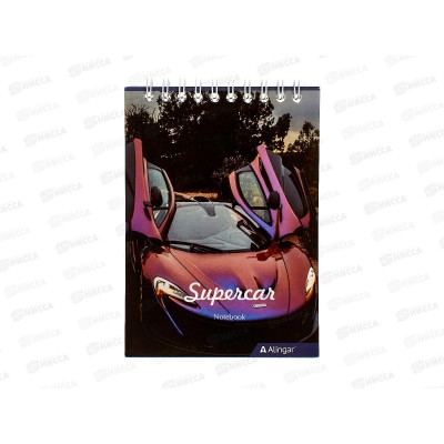 Блокнот 60л кл. Alingar &quotВолна NEW&quot А6  AL7403