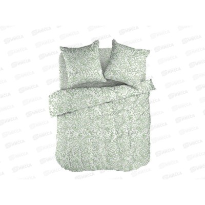 Комплект постельного белья 1,5 спальный перкаль &quotWenge&quot Young (70х70) рис. 60123-1 Light graphics