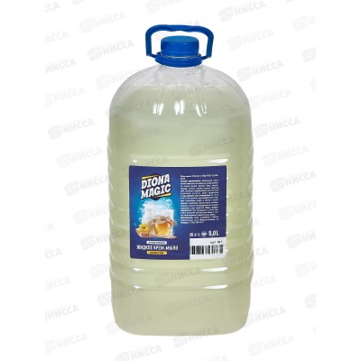 Diona Magic жидкое крем-мыло Молоко и Мед 5л *4 Diona Magic жидкое крем-мыло Молоко и Мед 5л *4