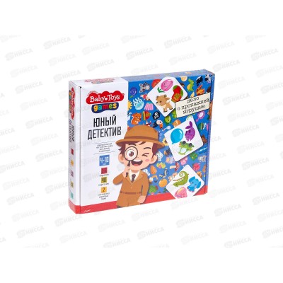 Игра настольная "Юный детектив" Дело о пропавшей игрушке 05239 Игра настольная "Юный детектив" Дело о пропавшей игрушке 05239