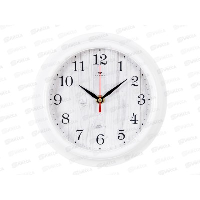 Часы настенные &quot21 Век&quot 2121-144 &quotБелое дерево&quot Рубин d-21см