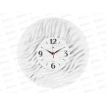 Часы настенные &quot21 Век&quot 3433-004 &quotЗебра белая&quot открытая стрелка
