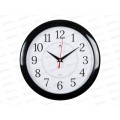Часы настенные &quot21 Век&quot 2323-293В &quotКлассика&quot  Рубин d-24,5см корпус черный