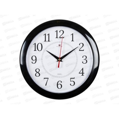 Часы настенные "21 Век" 2323-293В "Классика" Рубин d-24,5см корпус черный Часы настенные "21 Век" 2323-293В "Классика" Рубин d-24,5см корпус черный
