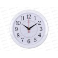 Часы настенные &quot21 Век&quot 2323-293W &quotКлассика&quot  Рубин d-24,5см корпус белый