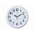 Часы настенные &quot21 Век&quot 3024-002 &quotКлассика&quot  Рубин d-30см корпус белый