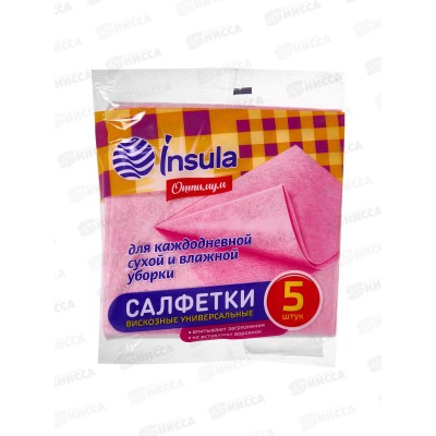 INSULA Салфетки универсальные Оптимум 5шт *30