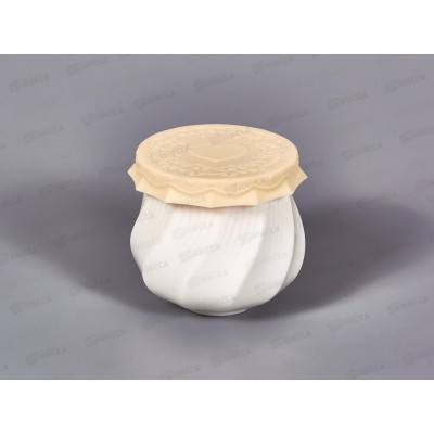 Баночка для меда с силиконовой крышкой 150мл 811-0522 *60 Баночка для меда с силиконовой крышкой 150мл 811-0522 *60