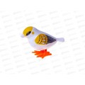 Игрушка &quotПтичка&quot №2011-101 заводная 11,5*6*9см