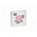 Салфетки 2 слойные 30 листов 20*20 Art Bouquet Розовая гортензия 57613 *26 Салфетки 2 слойные 30 листов 20*20 Art Bouquet Розовая гортензия 57613 *26