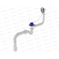 Сифон для ванны узкий прямоточный 1 1/2*40 с выпуском и переливом V154 *30 Сифон для ванны узкий прямоточный 1 1/2*40 с выпуском и переливом V154 *30