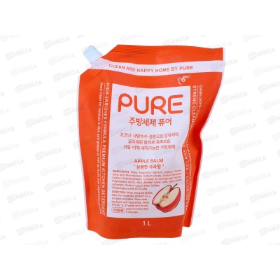 Pigeon Balm гель для посуды Яблоко 1л дой-пак *12 СРОК ДО 01.26