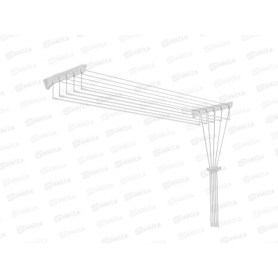 Сушилка для белья настенно-потолочная 7м СБЛ1,8 Сушилка для белья настенно-потолочная 7м СБЛ1,8