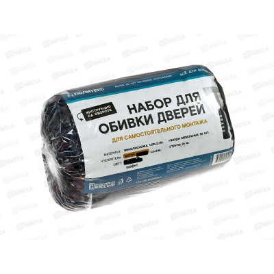 Обивка дверная ватин 2100*1050 графит *6 Обивка дверная ватин 2100*1050 графит *6