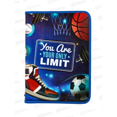 Папка д/тетр. ПЧЕЛКА А4 молн.вокруг, Спортивная жизнь, ПМ-А4-04 *50