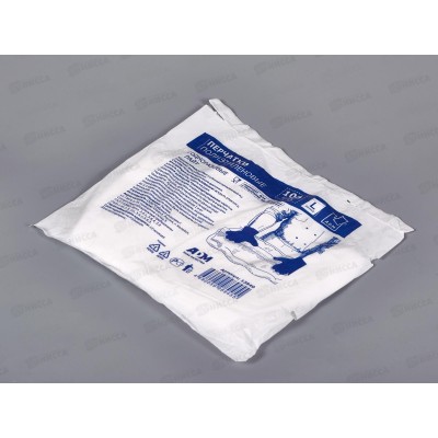 Перчатки полиэтиленовые Лайт размер L 50пар в упаковке 13840 Перчатки полиэтиленовые Лайт размер L 50пар в упаковке 13840