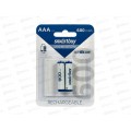 Батарейка Аккумулятор SmartBuy R3 AAA 600мАч, NiMH, 2BL, SBBR-3A02BL600 *2/24/240 Батарейка Аккумулятор SmartBuy R3 AAA 600мАч, NiMH, 2BL, SBBR-3A02BL600 *2/24/240