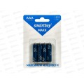 Батарейка SmartBuy LR03/4B MAXX *4/48/480 Батарейка SmartBuy LR03/4B MAXX *4/48/480