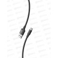 Кабель S14 MicroUSB д/зарядки,черный, 3А, 2м, Smartbuy (iK-12-S14b)