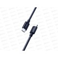 Кабель S73 Туре С д/зарядки,черный 6А,60Вт 1м, Smartbuy iK-3112-S73b Кабель S73 Туре С д/зарядки,черный 6А,60Вт 1м, Smartbuy iK-3112-S73b