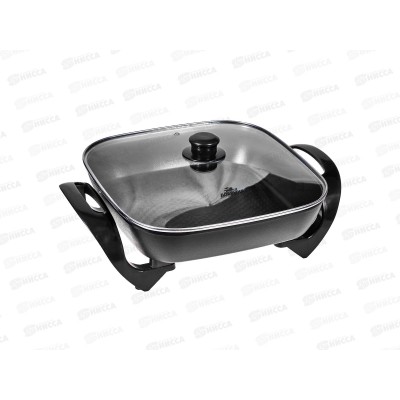 Электросковорода DO-1607 30*30см глубина 7см 1500Вт Добрыня