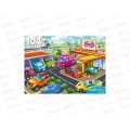 ПАЗЛЫ 104 элементов Веселая парковка, ПУ104-7714 *24