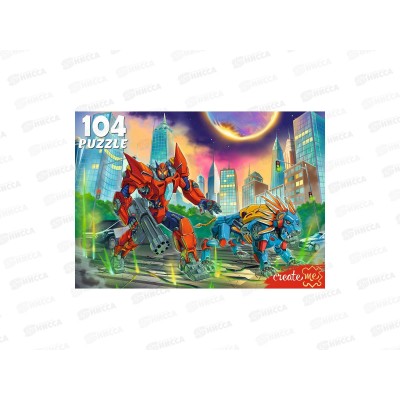 ПАЗЛ 104 элементов Мир трансформеров-№30, ПУ104-7717 *24