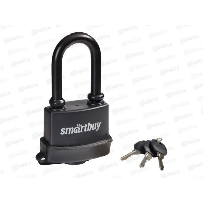 Замок навесной Smartbuy улич корп 56*50мм удл дужка d8,2мм 3кл дверца Замок навесной Smartbuy улич корп 56*50мм удл дужка d8,2мм 3кл дверца