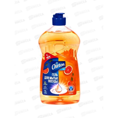 Чиртон Гель для мытья посуды &quotКрасный апельсин и розмарин&quot 500мл  *12