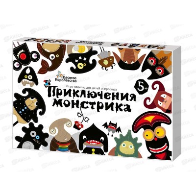 Игра настольная ходилка &quotПриключения монстрика&quot 05371