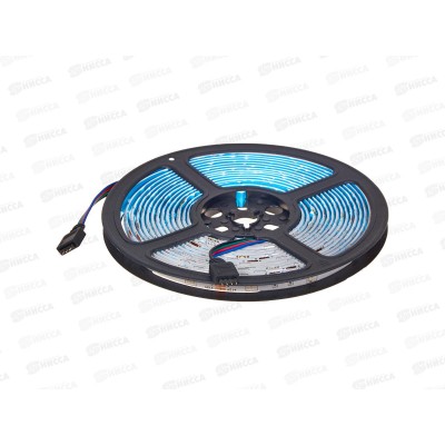 Лента светодиодная ЭРА LS5050 -7,2-30-12-RGB-IP65-1 year-5m RGB 5м