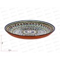 Блюдо керамическое Ляган 30см узор арт 80206-8 *20 Блюдо керамическое Ляган 30см узор арт 80206-8 *20