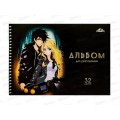 Альбом для рисования 32л Апплика, Аниме. Пара, греб, С0680-73 *40 Альбом для рисования 32л Апплика, Аниме. Пара, греб, С0680-73 *40