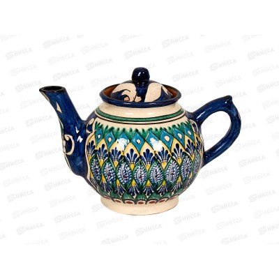 Чайник керамический 1000мл узор 80206-15 *22