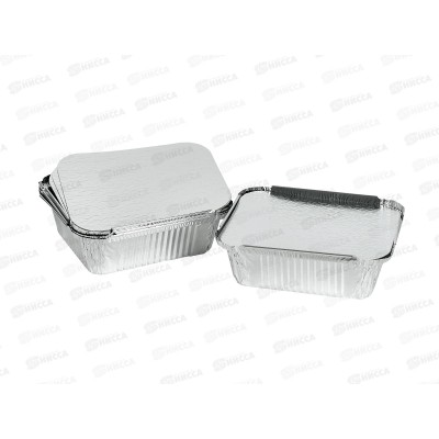 Форма для запекания ХОЗЯЮШКА порционная алюминний  0,43л 144*119*40 4шт