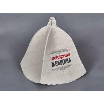Шапка &quotШикарная женщина&quot экофетр 20677