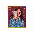 Тетрадь 48л кл. Alingar Art girls, мел, 4 дизайна.,  AL10903 *8/96
