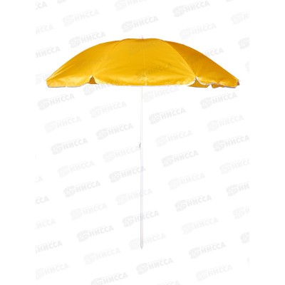 Зонт пляжный d-160см высота 170см Насыщенный желтый z160Э, 871257 Зонт пляжный d-160см высота 170см Насыщенный желтый z160Э, 871257