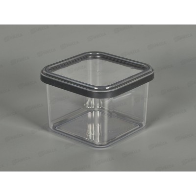 Банка 0,6л CUBBO SCANDI для хранения продуктов серый С26605 Банка 0,6л CUBBO SCANDI для хранения продуктов серый С26605