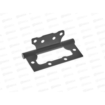 Петля накладная Стандарт 100*75*2,5мм 2BB BL матовый черный 1шт *20 042 Петля накладная Стандарт 100*75*2,5мм 2BB BL матовый черный 1шт *20 042