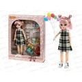 Кукла &quotДаша&quot 29см в парке+аксессуары (8 элементов) 02963 в коробке №2  *12