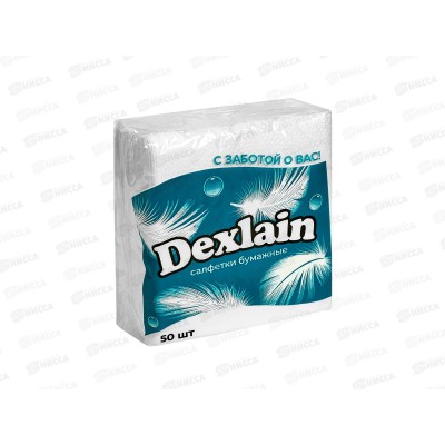 Салфетки DEXLAIN 50шт белые *60