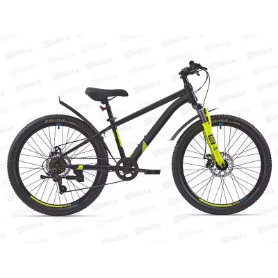 Велосипед 24" 7ск RUSH HOUR NX 405 DISC ST черный рама 13"В, 331124 Велосипед 24" 7ск RUSH HOUR NX 405 DISC ST черный рама 13"В, 331124