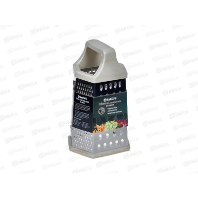 Терка SA-GR08 6-ти сторонняя 23см нескользящее основание