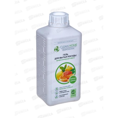 CLEAN HOME Гель для посуды Лимонный мармелад (запасной блок) 1л *10 CLEAN HOME Гель для посуды Лимонный мармелад (запасной блок) 1л *10