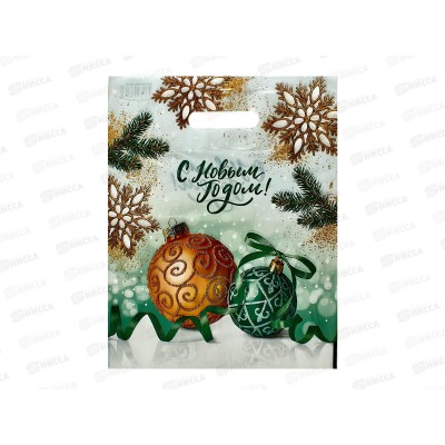 Пакет пробивной НГ 30*40 Отблеск *50/1000