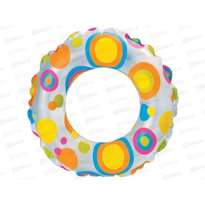 Круг надувной 59230 (51см) цветной от 3-6лет INTEX *24 Круг надувной 59230 (51см) цветной от 3-6лет INTEX *24